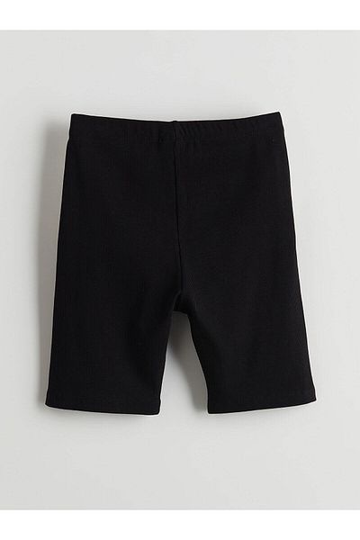 LC Waikiki Jambiere scurte pentru fete LCW Kids Basic cu talie elastică