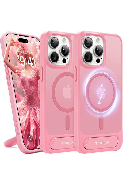 TORRAS جراب Magsafe لهاتف Iphone 15 Pro Max: درجة عسكرية، نحيف، غير لامع، حام...