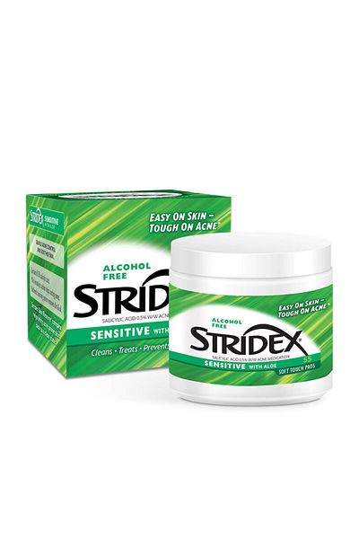 Blistex Stridex Acne Control Cotton Buds with Aloe for Sensitive Skin - 55 Count