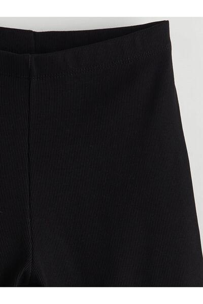 LC Waikiki LCW Kids  Beli Lastikli Basic Kız Çocuk Kısa Tayt