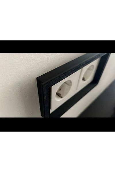 3D DESİNG MARKET Socket Switch Frame Decorative Panel Socket Edge Frame
