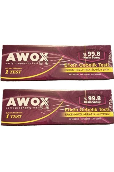 AWOX Erken Gebelik Testi  X2