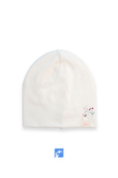 Kardelen Butik Denizli 100% Cotton Double Layer Girl's Combed Cotton Cap (4-8 Years)