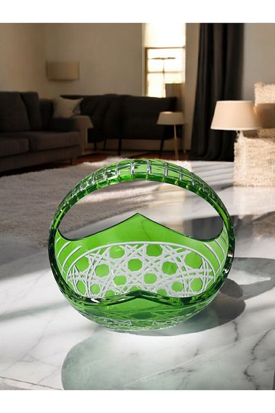 AYZ HOME Cut Crystal Glass Sugar Bowl