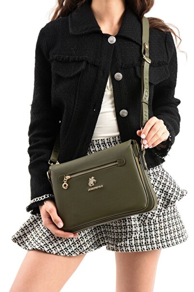 H&D COLLECTİON 5-секційна сумка-поштарська модель, через плече та поперек, ду...