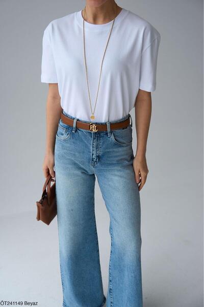 sajarsln Tricou cu mânecă scurtă căptușit - alb