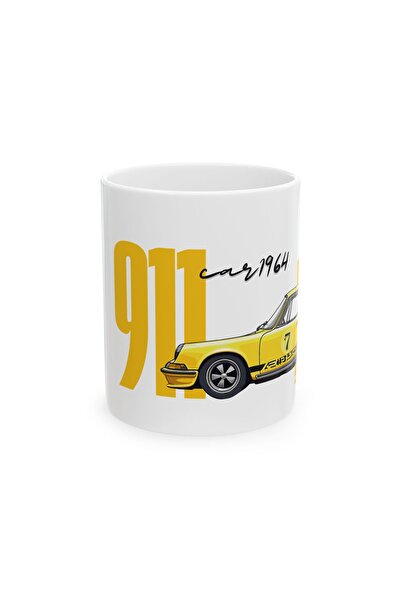 911 Car Serisi Kupa Bardak - Artcup Özel Seri Tasarım Kupa