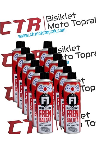 CTR 30ADET 404 Fren Balata Ve Genel Temizleyici Spreyi 500 ml 30ADET 1KOLİ