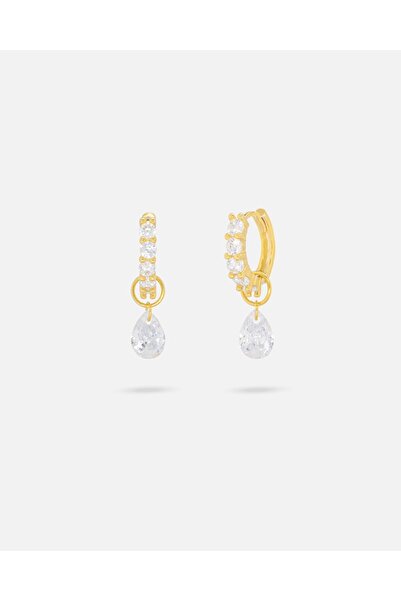 MEKS JEWELS Gümüş Damla Küpe