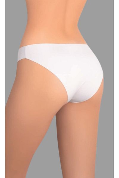Cooqpoo Chiloți albi pentru femei, tăiați cu laser, mărimea S/M - L/XL