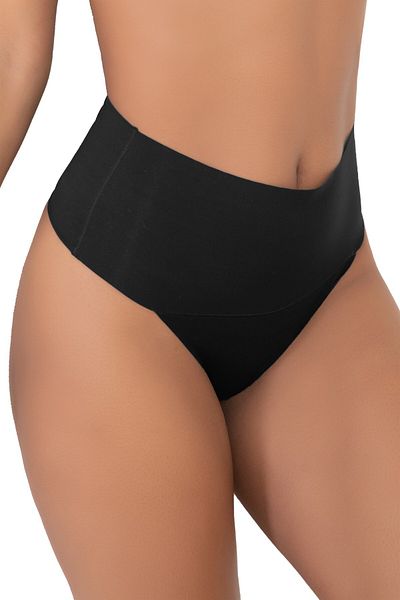 Bluewhs Women's Laser Cut High Waist Seamless Seamless Women's Gathering String Thong Panties Corset