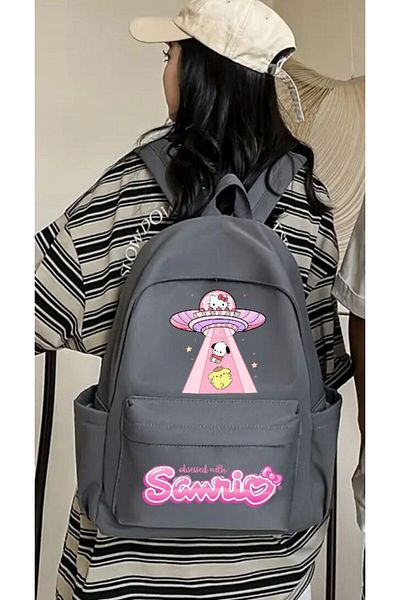 Aesthia Σχολική τσάντα Sanrio Mingalondon Double Print