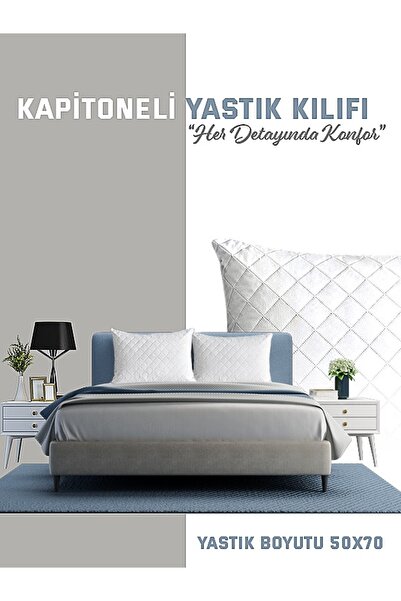 Lascaris 4 قطع مرتبة حماية مبطنة بسحاب مقاس 50x70 سم