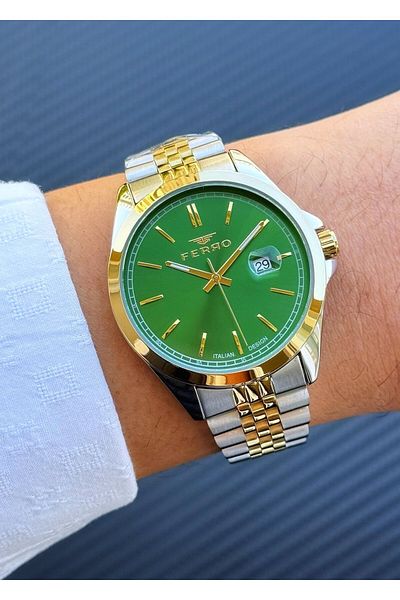 FERRO Asw123-I1920Fr Steel Cord Men's Wristwatch Clock