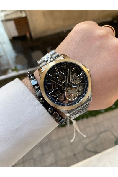 Reward automatic steel Men's wristwatch (without battery)
