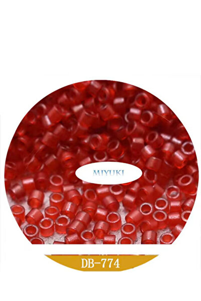 SESİKA HOBİ Mărgele originale Miyuki Delica 11/00 Nr:22 Roșu Translucid Db 77...