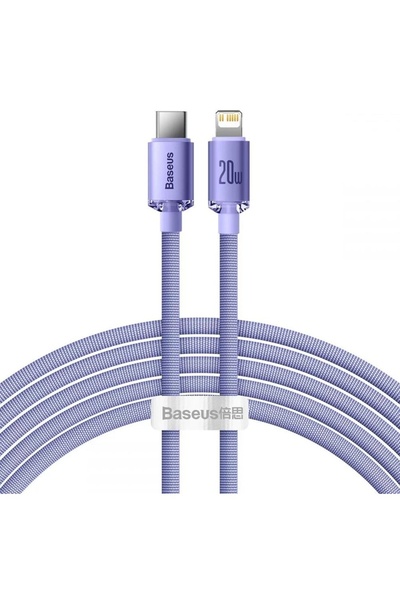 Baseus Cablu de date Crystal Shine 20w 200 cm Tip-C la fulger