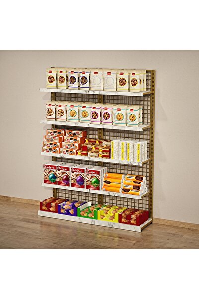 RAF MARKETİ RAFLI LÜX DUVAR REYONU, AYAKLI TELLİ RAFLI DUVAR REYONU, MARKET R...