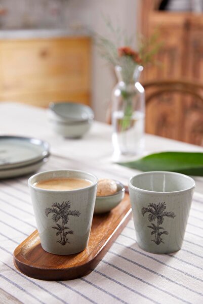 Kütahya Porselen 2 Piece Palm Mug Cup 80795