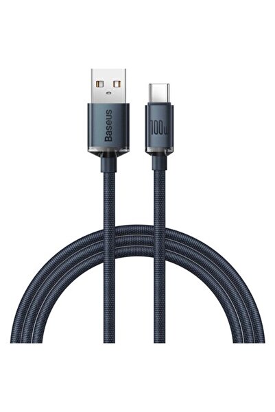 Baseus Crystal Shine 100w Usb To Type-c Hızlı Şarj Kablo 2 Mt