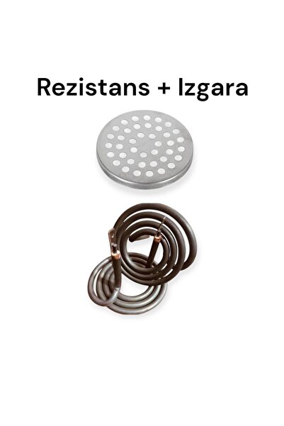 YILMAZNARGİLE Elektrikli Nargile Ocak Rezistansı+Rezistans Üzeri Izgara Tel,K...