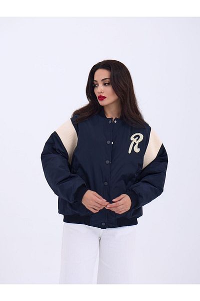modaserdem 7187 Coat-Dark Blue