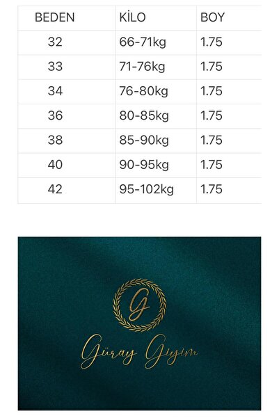 Güray Store Erkek Regular Boru Paça Esnek Likralı Denim Jeans Kot Pantolon