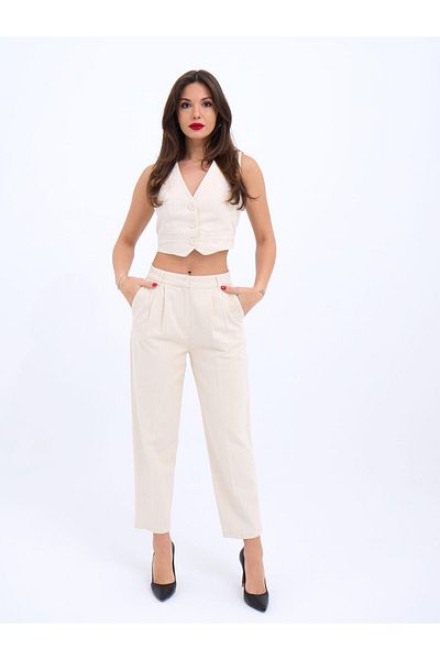 leyla sanat sanata yeni bir bakış açısı Leyla Art a New Perspective on Art 7071 Vest-Beige