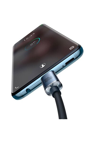 Baseus Crystal Shine Serisi 100w 120cm Type C To Type C Hızlı Şarj Data Kablosu