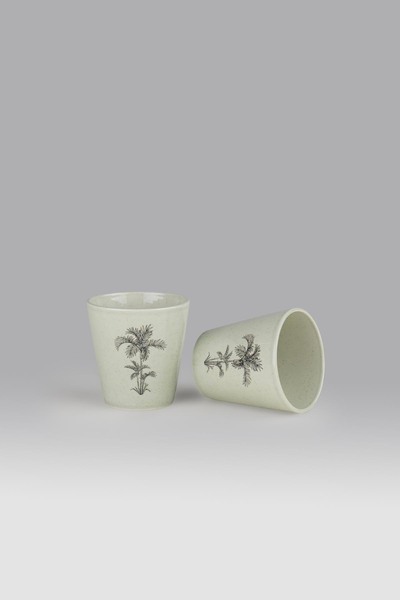 Kütahya Porselen 2 Piece Palm Mug Cup 80795