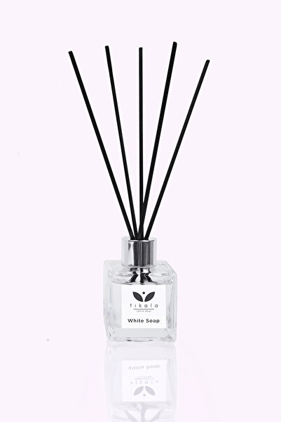 tikala Bambu Çubuklu Oda Kokusu Beyaz Sabun 50 Ml White Soap Reed Diffuser