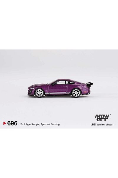 mini gt 696 Shelby Gt500 Dragon Snake Concept Fuchsia Metallic Lhd Model Car