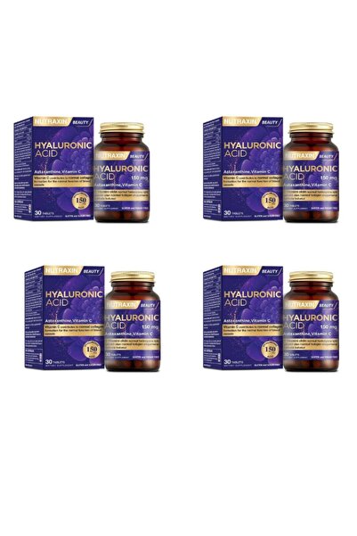 Nutraxin حمض الهيالورونيك 30 قرص 4 قطع