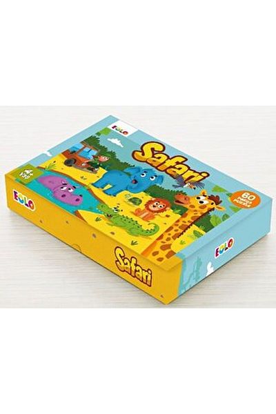 Türk Dil Kurumu Yayınları Floor Puzzle-60 Piece Puzzle - Safari
