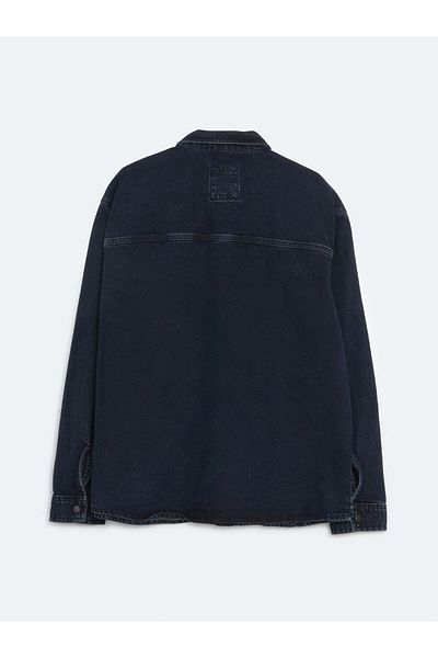 LC Waikiki Cămașă de jeans pentru bărbați LCW Jeans Indigo Comfortable Fit