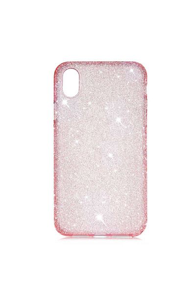 HTstore iPhone Compatible Xr 6.1 Case Zore Eni Cover-Pink