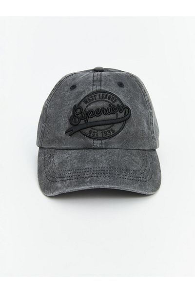 LC Waikiki Lcw Accessories Anthracite Printed Men's Cap Hat