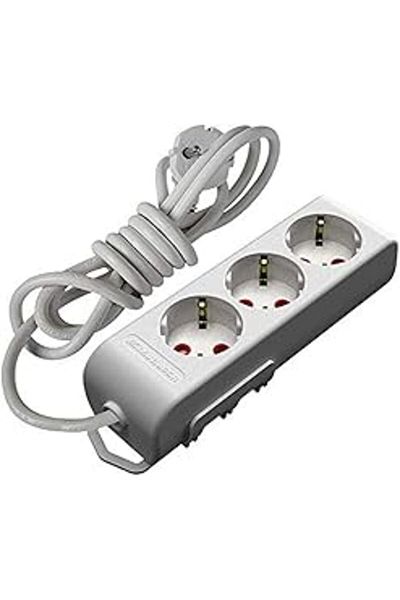 Serero Mutlusan Ri-Tech Triple Grounded Group Socket, Child Proof 5 m