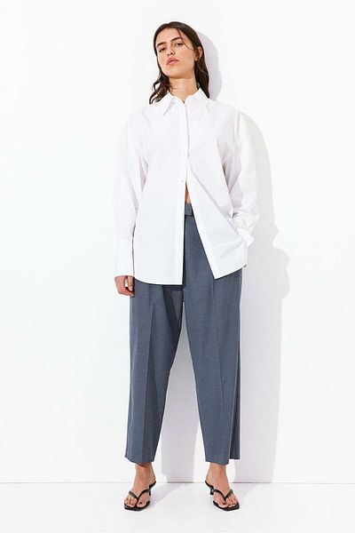 H&M Tapered twill trousers