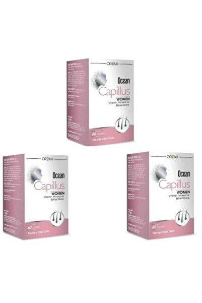 Ocean Capillus Women 60 Tablet 3 Adet