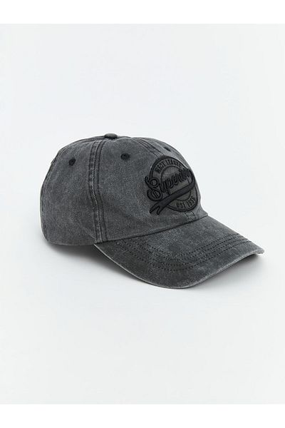 LC Waikiki Lcw Accessories Anthracite Printed Men's Cap Hat