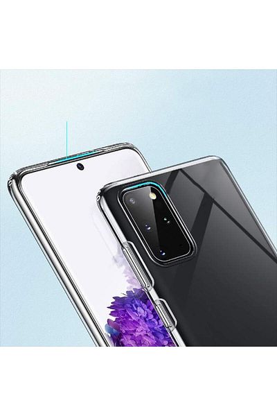 HTstore حافظة Zore Super سيليكون متوافقة مع هاتف Galaxy S20 Plus