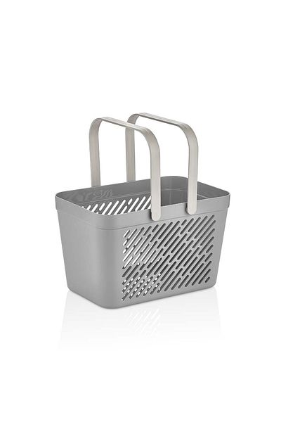 devigo Storage Basket with Handles Multi-Purpose Organizer Basket - Countertop, Bathroom, Kitchen - Organizer Basket