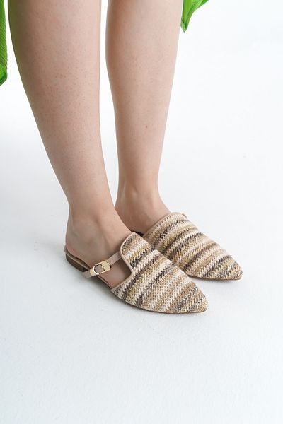 Liza Shoes Volenta Women's Straw Slippers A003-K606