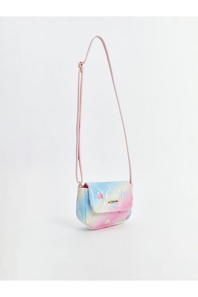 LC Waikiki Lcw Accessories Mixed Heart Patterned Girl's Shoulder Bag