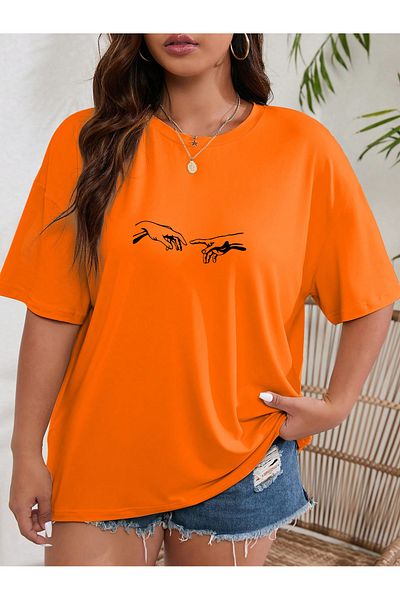 uyguntarz Unisex μπλουζάκι με στάμπα Michelangelo
