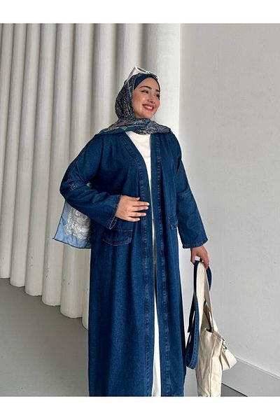 TANISA Karina Long Denim Trench - Μοντέλο: TNS-4450