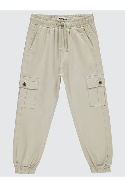Civil Boys 10-13 Years Boy Beige Trousers