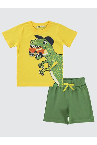 Civil Boys 2-5 Years Old Boy Yellow Suit Set