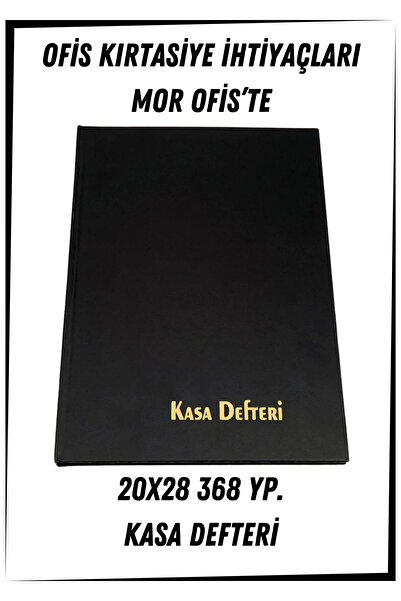 UK Ulaş Kasa Defteri 20x28 368 Yaprak